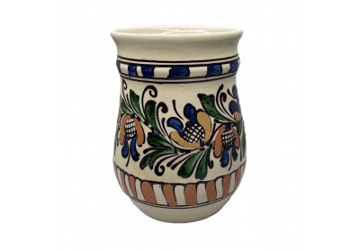 Vază ceramică de Corund pictată manual Vază ceramică de Corund pictată manual